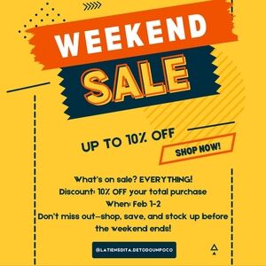 Entire closet on sale